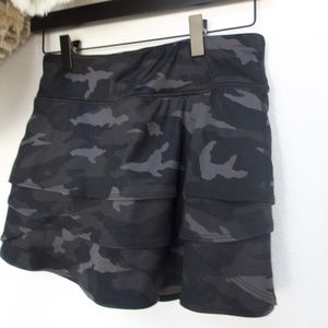 Athleta Girl Camo Lux Swing Skort XL/14